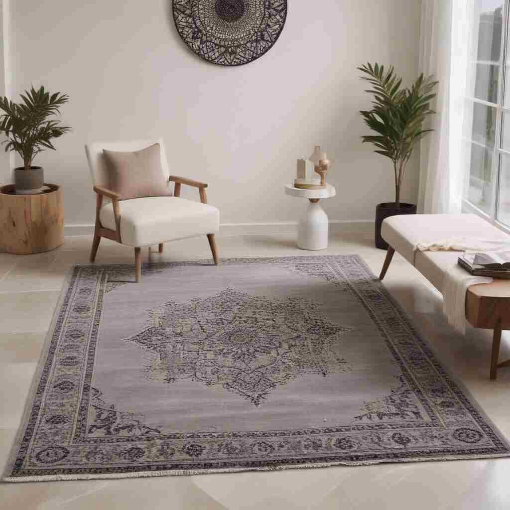 38 Sophisticated Islamic Home Decor Ideas for a Modern & Peaceful Retreat 17 Minimalist Rugs